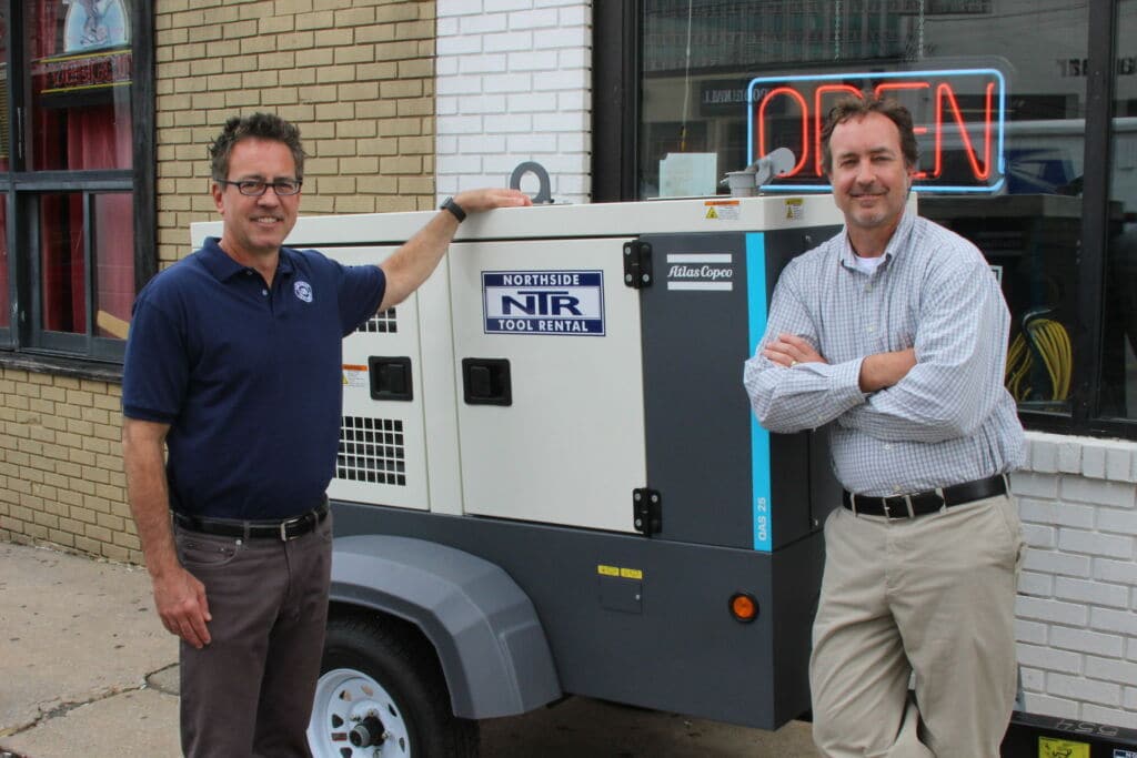 Picture of Jeff and Steffen Owners of Atlanta's Northside Tool Rental